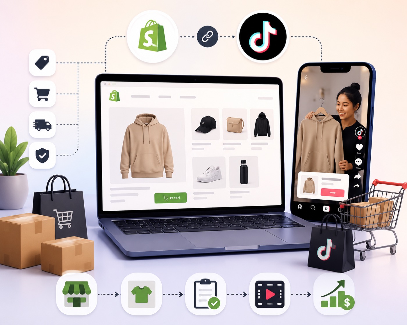 How to Connect Your Shopify Store to TikTok Shop